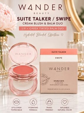 ✨ NEW | Wander Beauty Double Date Lip & Cheek Balm Duo